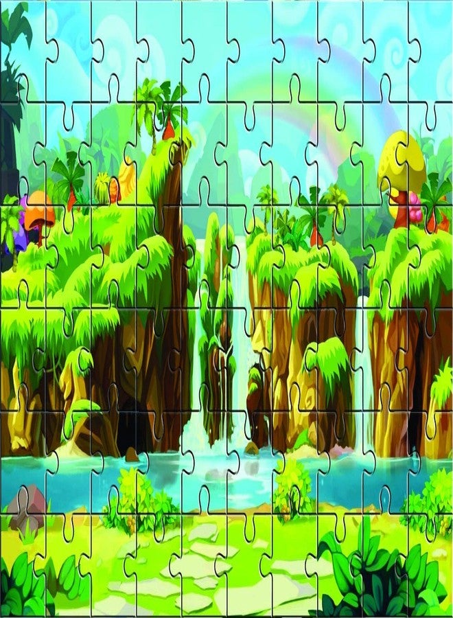 Printelligent Jigsaw Puzzles Game for Kid Year Old Puzzels, Educational Single Forest Theme - Image 3